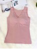 Lace Tank Top W/ Padded Chest Support Lace Tank Top W/ Padded Chest Support